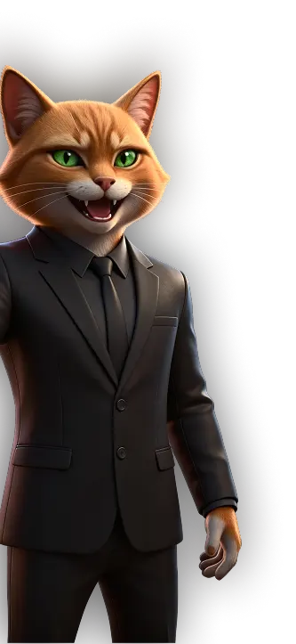 Decorative cat image